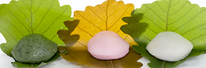 季節の和菓子の画像